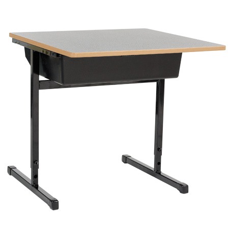 T-Legged Adjustable Single Desk